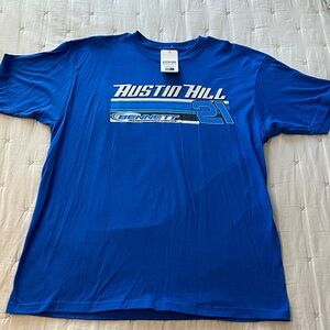 Austin Hill Blue Graphic T-Shirt